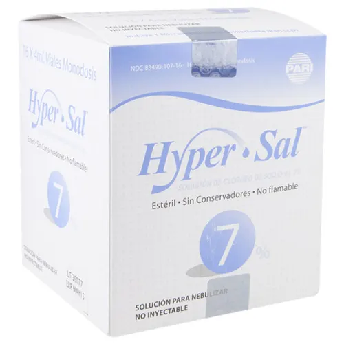 Comprar Hyper Sal 7% Solución Para Nebulización Con 16 Ampolletas