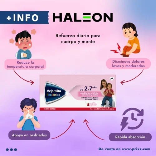 Mejoralito Pediátrico 80 Mg Con 30 Tabletas