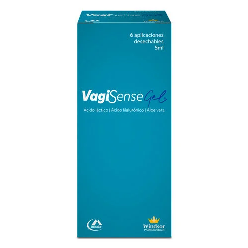 Vagisense Gel Hidratante Vaginal Con 6 Aplicadores De 5 Ml