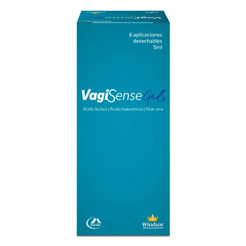 Vagisense Gel Hidratante Vaginal Con 6 Aplicadores De 5 Ml
