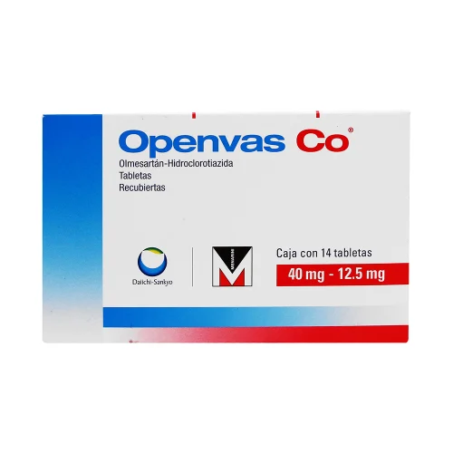 Comprar Openvas Co 40/12.5 Mg Oral Con 14 Tabletas