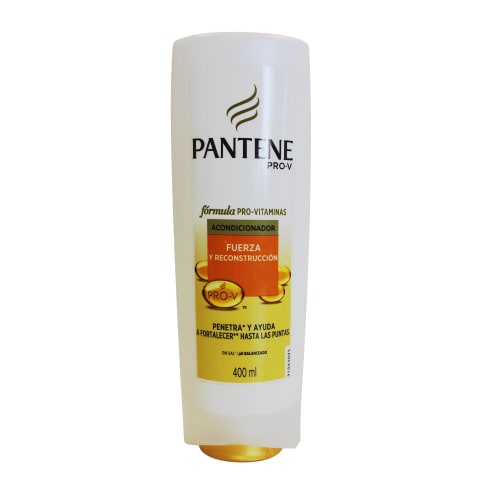 Comprar Pantene Fuerza Y Reconstrucción Acondicionador De Uso Diario Con 400 Ml