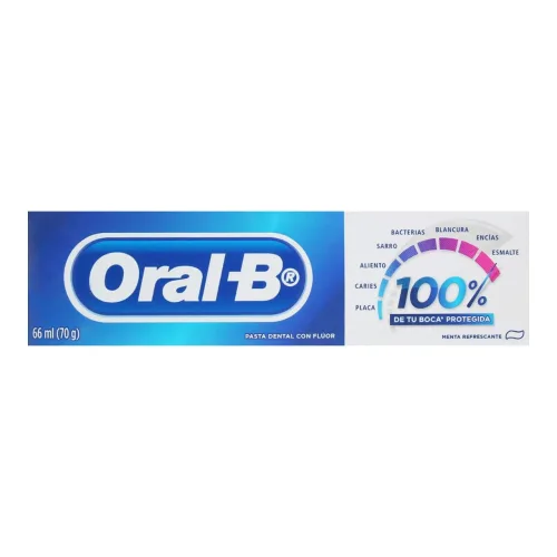 Comprar Oral-B Crema Dental Menta Refrescante Con 66 Ml