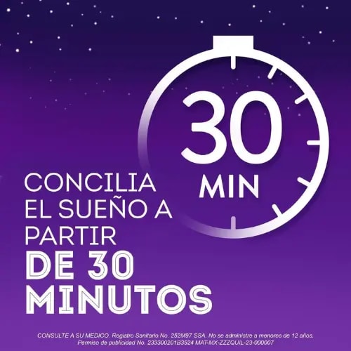Nyquilz 25.0 Mg Con 30 Cápsulas