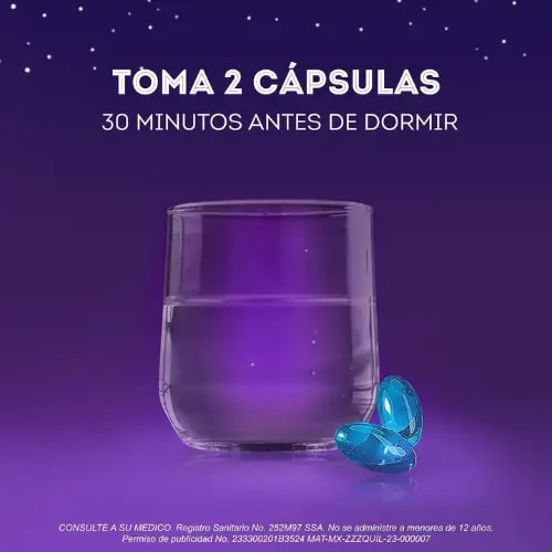 Nyquilz 25.0 Mg Con 30 Cápsulas