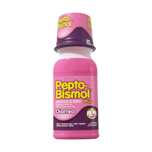 Pepto Bismol Plus Diarrea 3.5 G Sabor Original Con 118 Ml