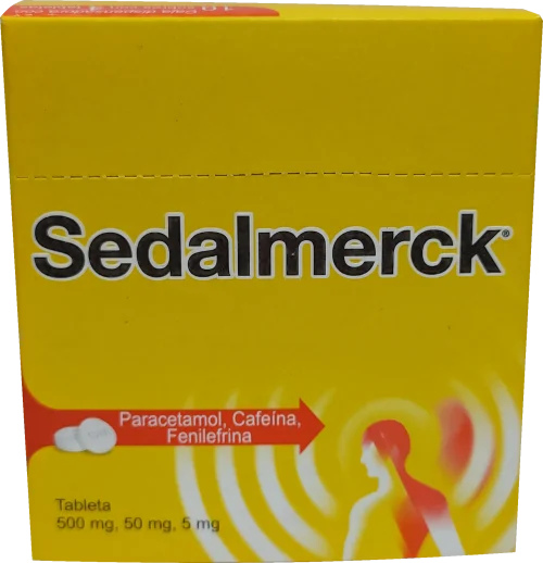 Comprar Sedalmerck 500/50/5 Mg Con 40 Tabletas