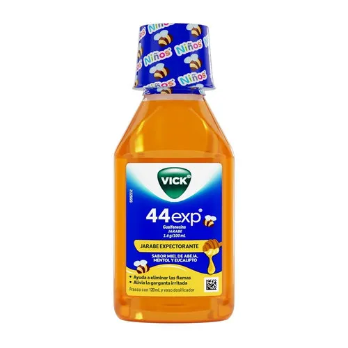 Vick 44 Exp Niños 1.6 G / 100 Ml Jarabe Con 120 Ml