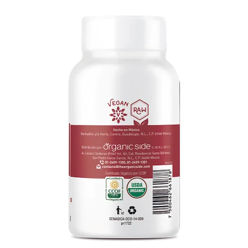 Organic Side Ginseng con 60 Cápsulas