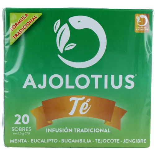 comprar Ajolotius Té Infusión Tradicional Con 20 Sobres