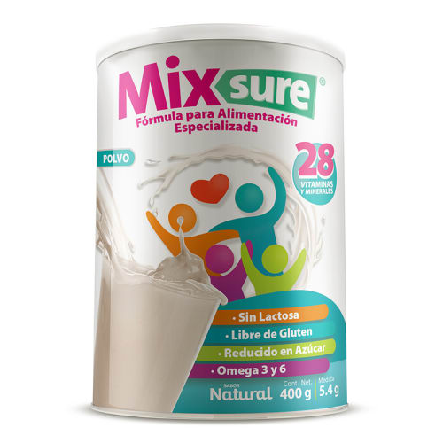 Comprar Mixsure Potenciador Nutricional, Suplemento Sabor Natural Polvo Con 400 G