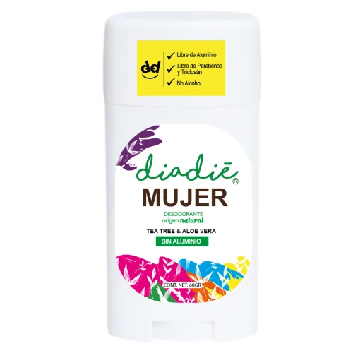 Diadié Desodorante Natural Para Mujer Con 60 G