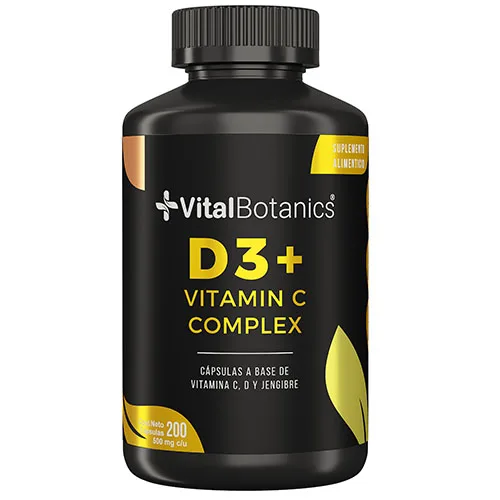 Comprar Vitalbotanics Multivitaminico De Vitamina D3 + Vitamina C Con 200 Cápsulas