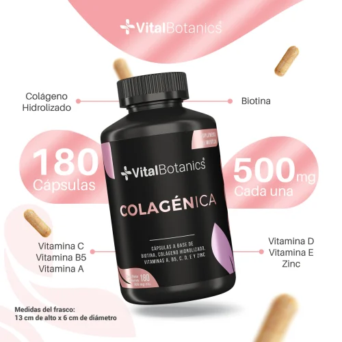 Comprar Vitalbotanics Colageno Hidrolizado Con 200 Cápsulas