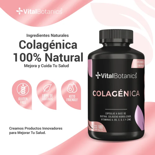 Comprar Vitalbotanics Colageno Hidrolizado Con 200 Cápsulas