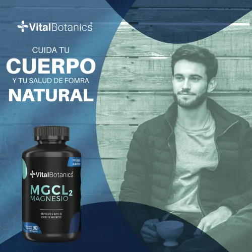 Comprar Vitalbotanics Magnesio 500 Mg Con 200 Cápsulas