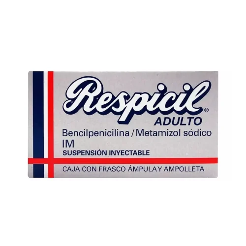 Respicil Ácido Ascórbico Metamizol Sódico Penicilina G Estreptomicina 100000 Ui / 500 Mg Con 1 Frasco Ámpula