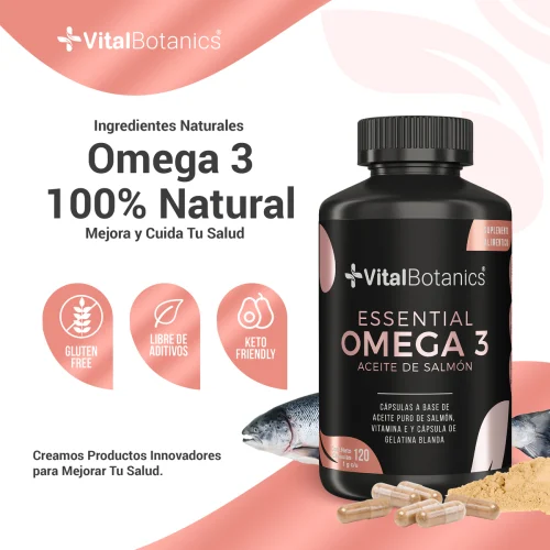 Comprar Vitalbotanics Essential Omega 3 Con 120 Cápsulas