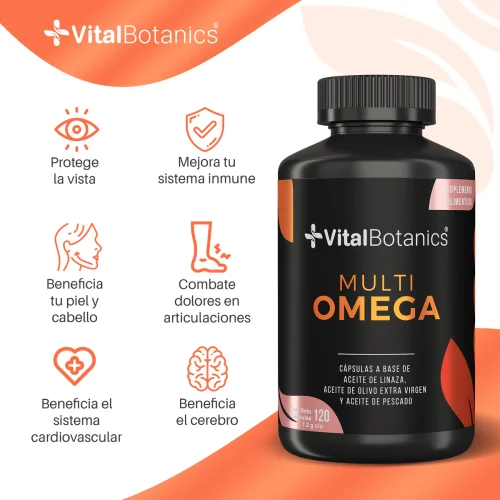 Comprar Vitalbotanics Multi Omega Con 120 Cápsulas