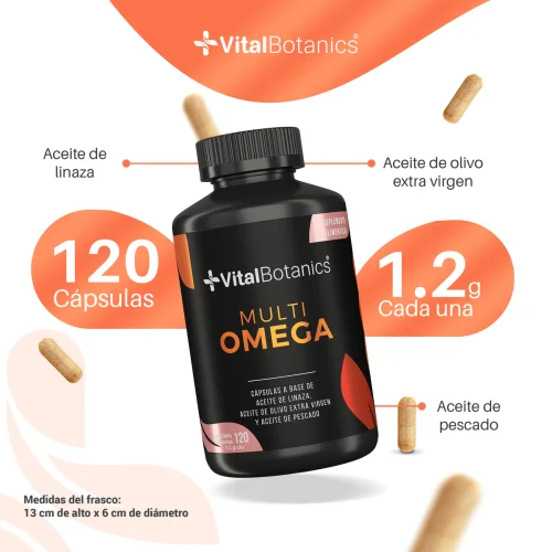 Comprar Vitalbotanics Multi Omega Con 120 Cápsulas