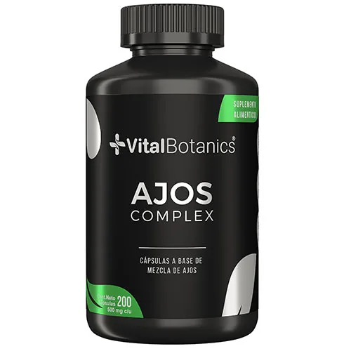 Comprar Vitalbotanics Ajos Complex Con 200 Cápsulas