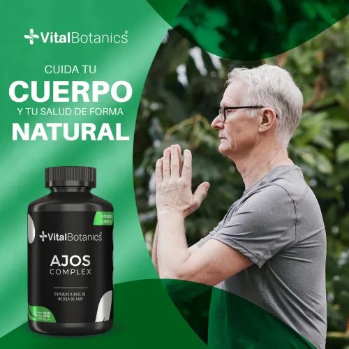 Comprar Vitalbotanics Ajos Complex Con 200 Cápsulas