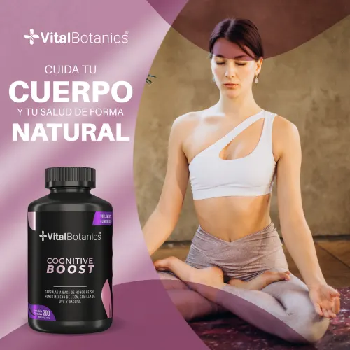 Comprar Vitalbotanics Cognitive Boost Con 200 Cápsulas