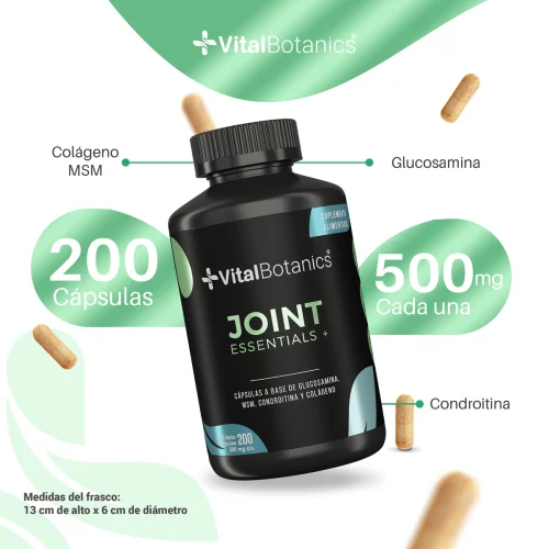 Comprar Vitalbotanics Joint Essentials Suplemento Alimenticio Con 200 Cápsulas