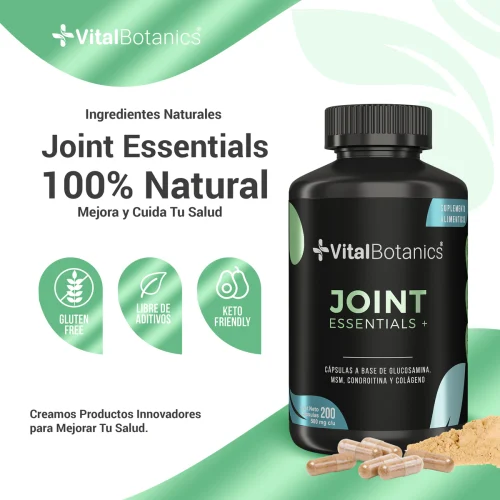 Comprar Vitalbotanics Joint Essentials Suplemento Alimenticio Con 200 Cápsulas