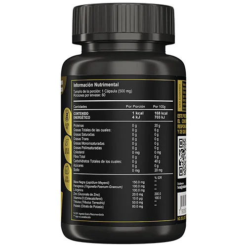 Comprar Vitalbotanics Testo Gold Con 60 Cápsulas