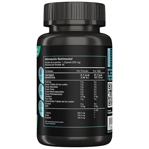 Comprar Vitalbotanics L-Theanine + Inositol Con 60 Cápsulas