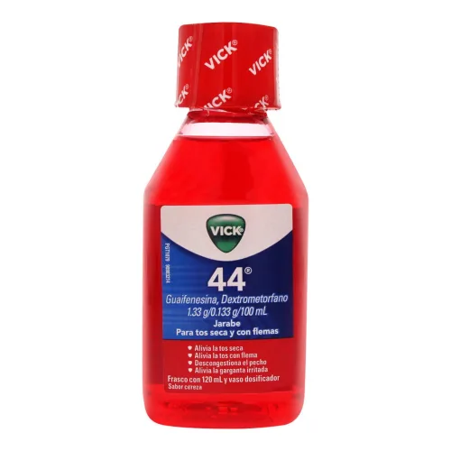 Comprar Vick 44 1.33/0.133 G Con 120 Ml De Jarabe