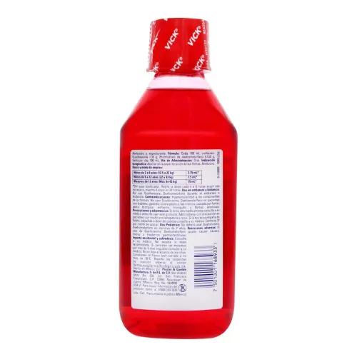 Vick 44 1.33/0.133 G Con 240 Ml De Jarabe