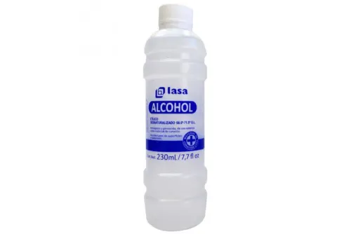 Lasa Alcohol Etílico Desnaturalizado Con 230 Ml