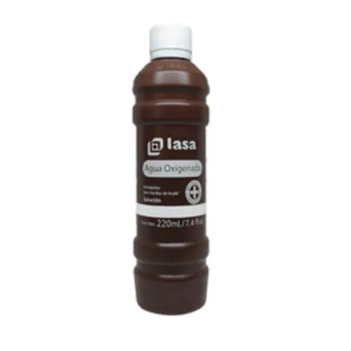 Lasa Agua Oxigenada Con 220 Ml