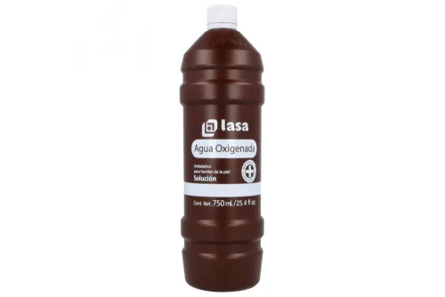 Lasa Agua Oxigenada Con 750 Ml