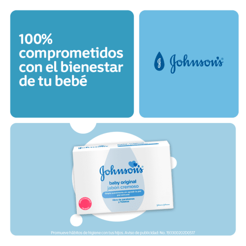 Comprar Johnson'S Baby Original Jabón Cremoso En Barra 75 G