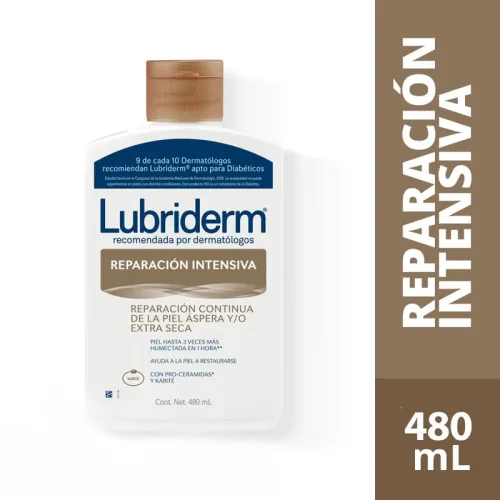 Comprar Lubriderm Reparación Intensiva Crema Corporal 480 Ml