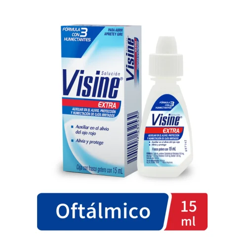 Comprar Visine Extra Gotas Lubricantes Oftálmicas Solución 15 Ml