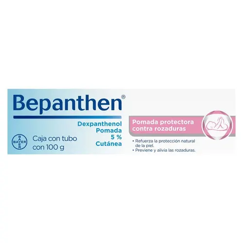 Bepanthen 5% Pomada Protectora Contra Rozaduras Con 100 G