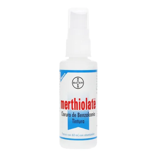 Comprar Merthiolate Blanco Antiséptico En Spray 60 Ml