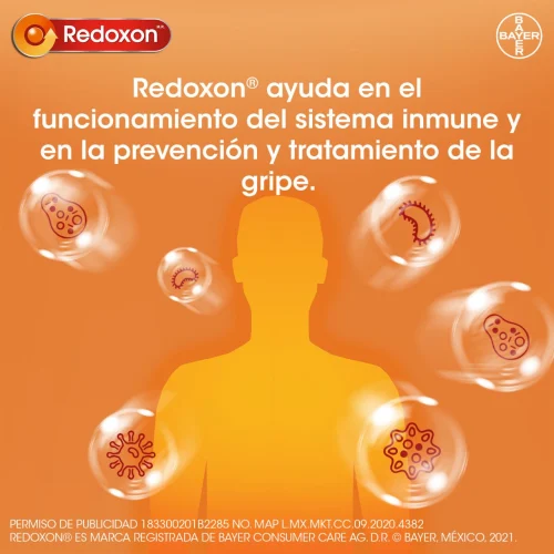 Redoxon Oral con 100 Tabletas de 500 mg