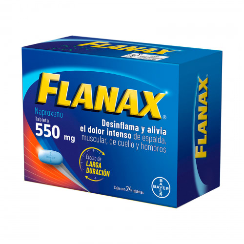 Flanax 550 Mg Con 24 Tabletas