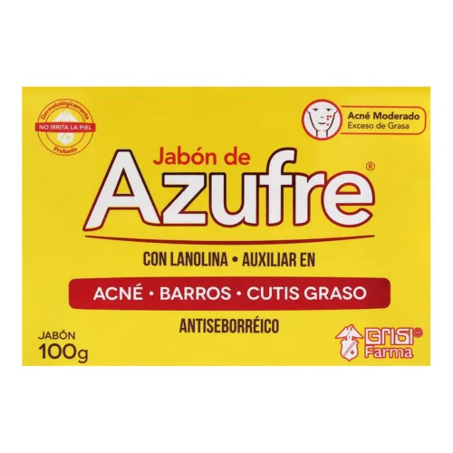 Comprar Grisi Azufre Jabón En Barra 100 G