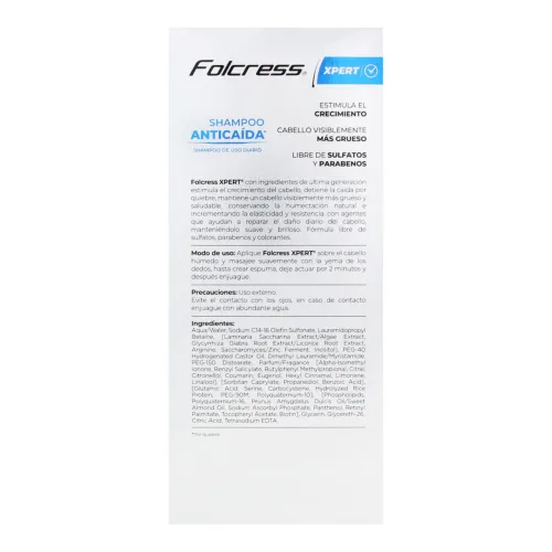 Folcress Xpert Shampoo Anticaida 250 Ml
