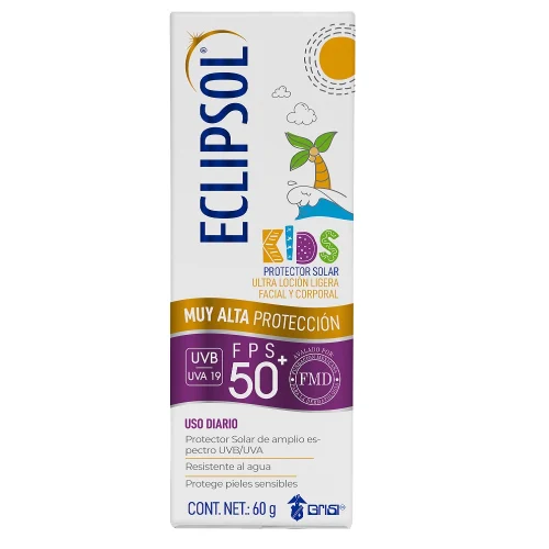 Eclipsol Kids Fps 50+ Loción Con 60 G