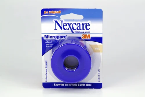 Cinta micropore nexcare 2.5 x 5m precio