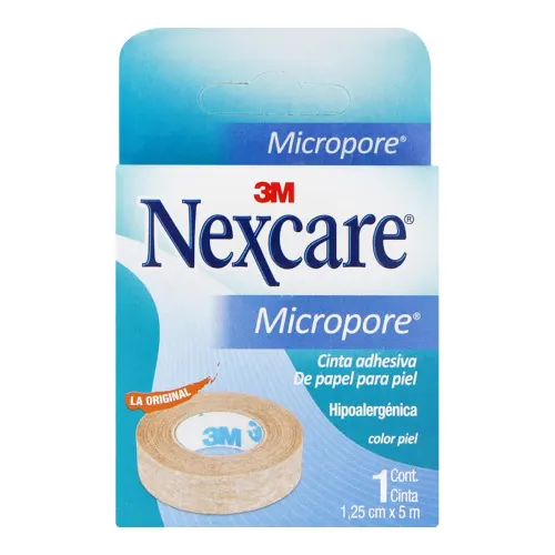 Comprar Nexcare Micropore Piel De 1.25Cmx5M Con 1 Pieza