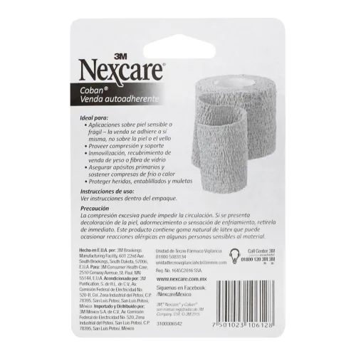 Comprar Nexcare Coban Venda Elástica Color Piel 7.6Cmx4.5M