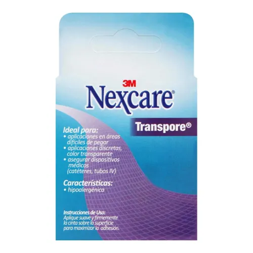 Comprar Nexcare Cinta Transpore De 2.50 Cm X 9.10 M